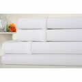 Kathy Ireland 1000 Thread Count Sateen Cotton Sheet Set - Full - White 1204FLWH